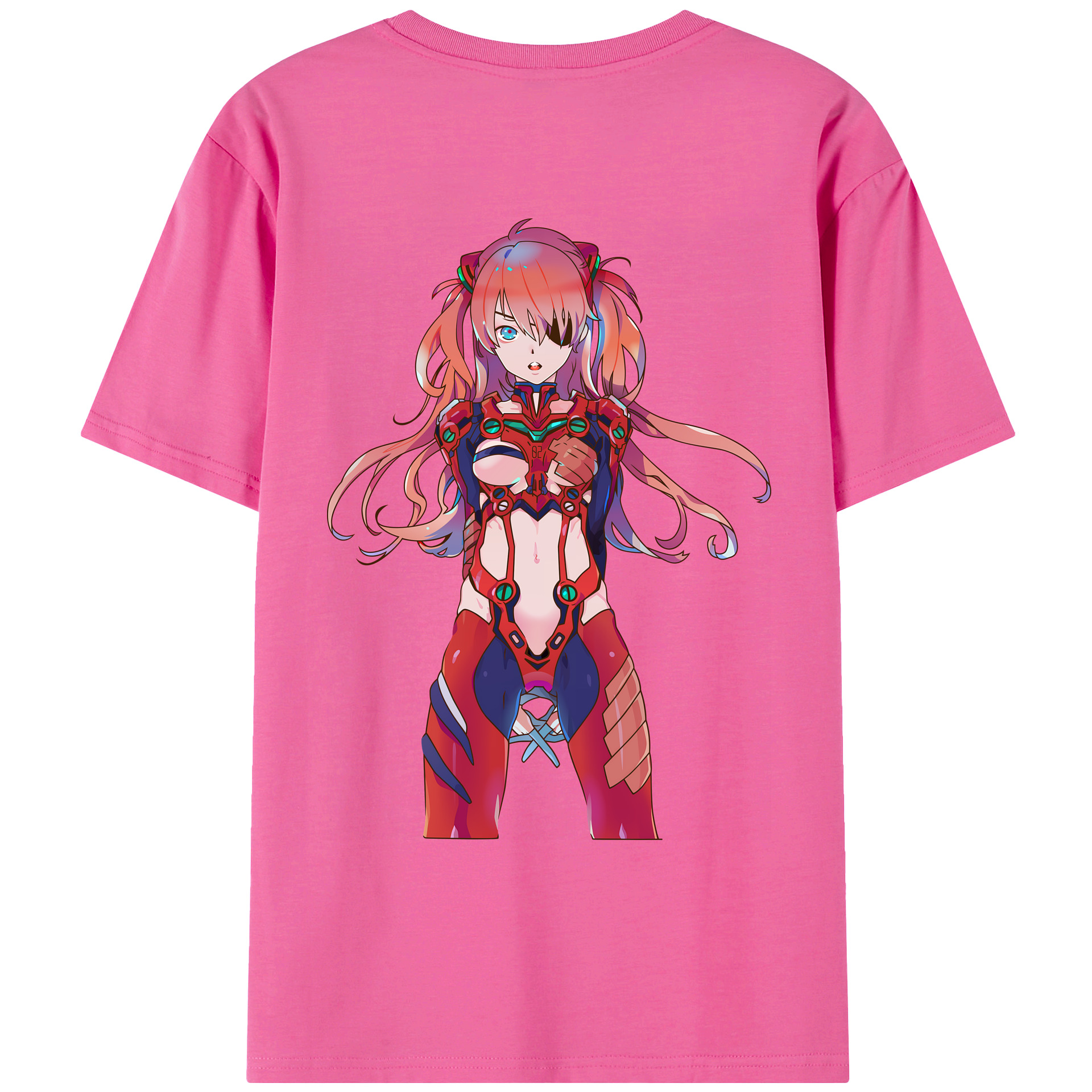 （画像用） EVA 新世紀エヴァンゲリオン レディース半袖Tシャツ(バックプリント)